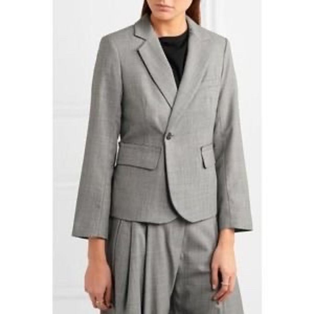 Nili Lotan Wool Jefferson Blazer